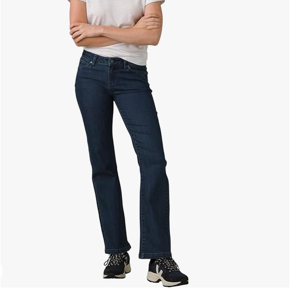 Prana *NWT women's jeans size 10/32 Jada Jean $99 retail mid-rise Indigo